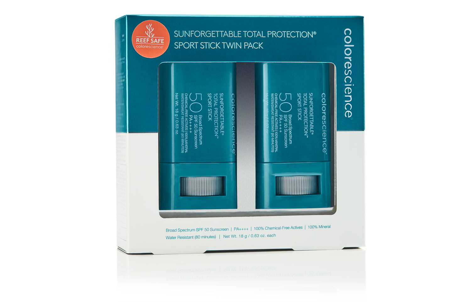 Colorescience | Sunforgettable Total Protection Sport Stick SPF 50 Twin Pack